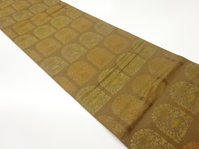 JAPANESE FUKURO OBI / WOVEN RABBIT